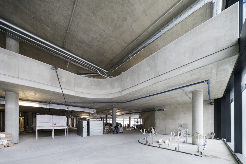 zalando Headquarter  Foodcourt Construction